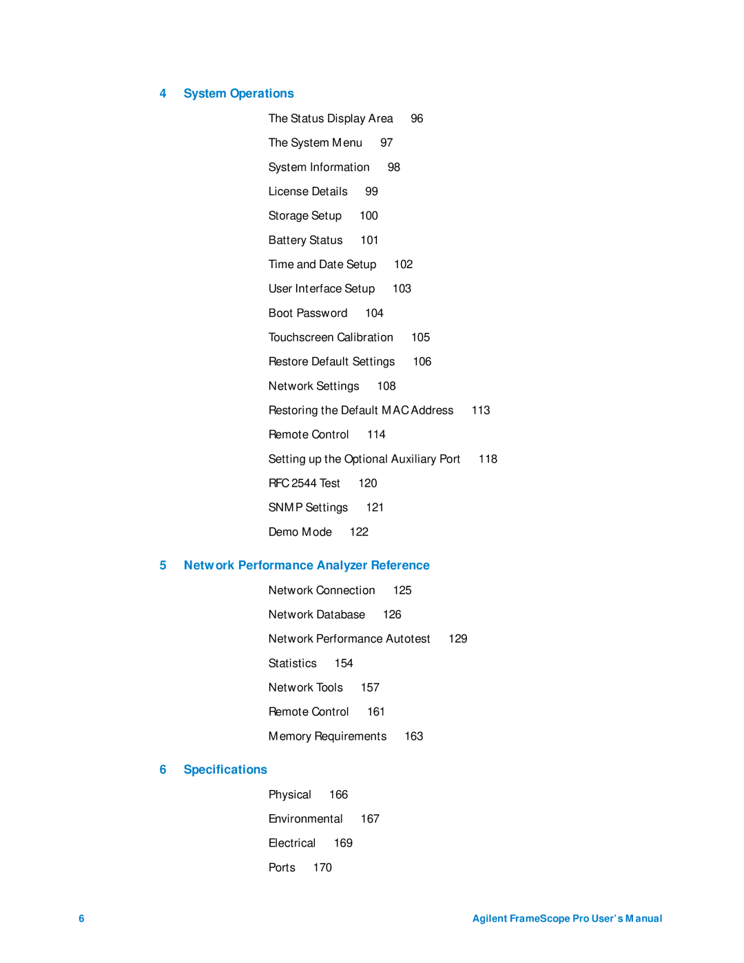 Agilent Technologies N2620A user manual Specifications 