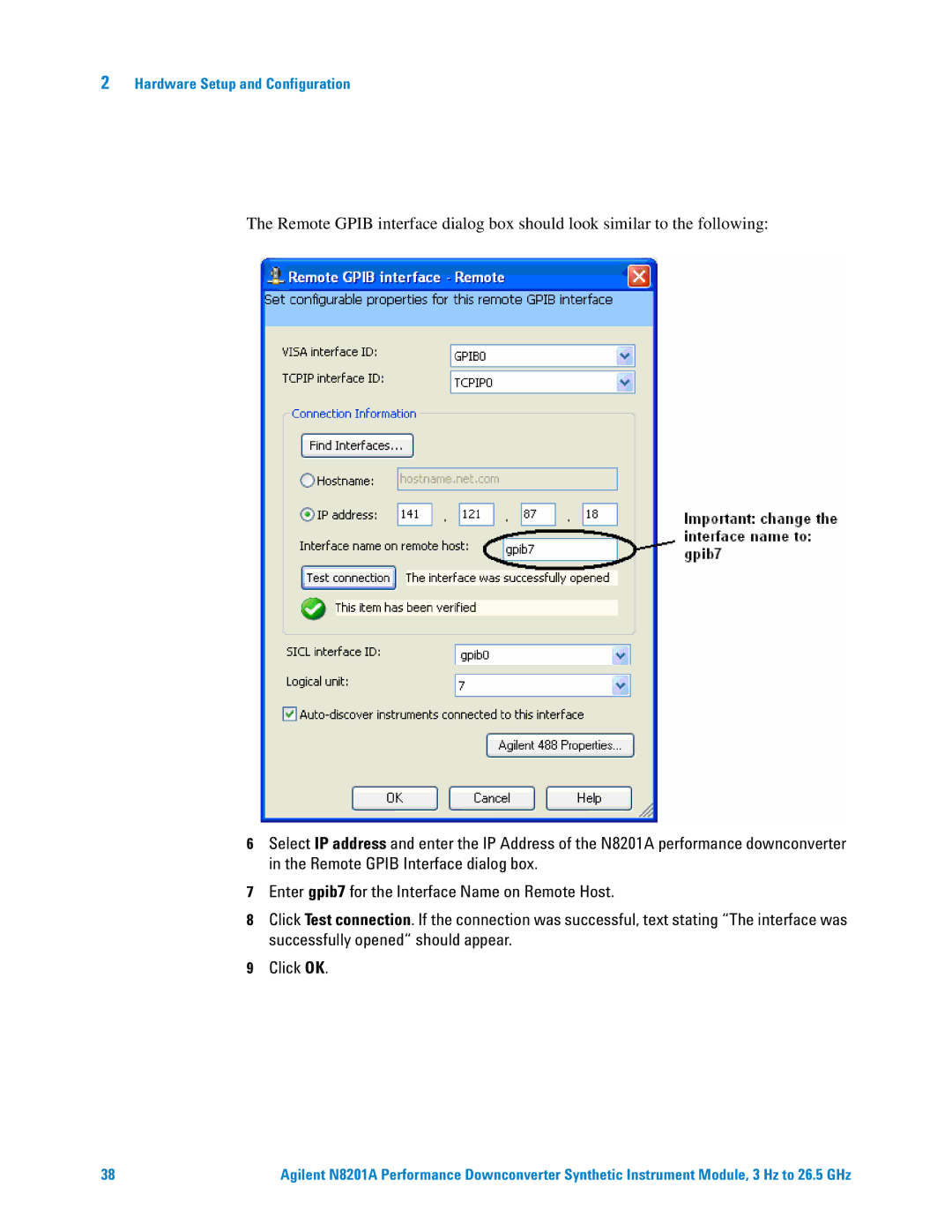 Agilent Technologies N8201A manual Hardware Setup and Configuration 