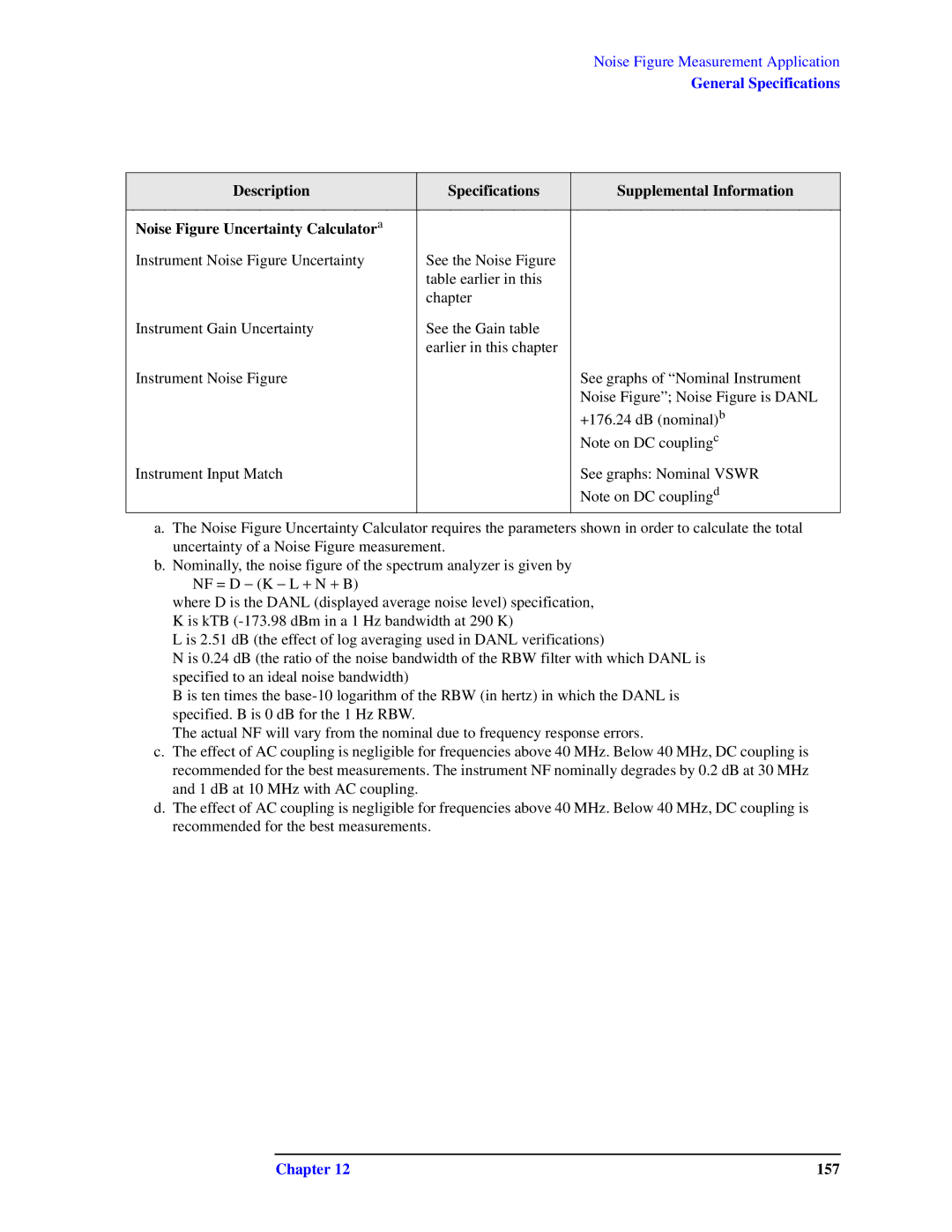 Agilent Technologies N9010A specifications 