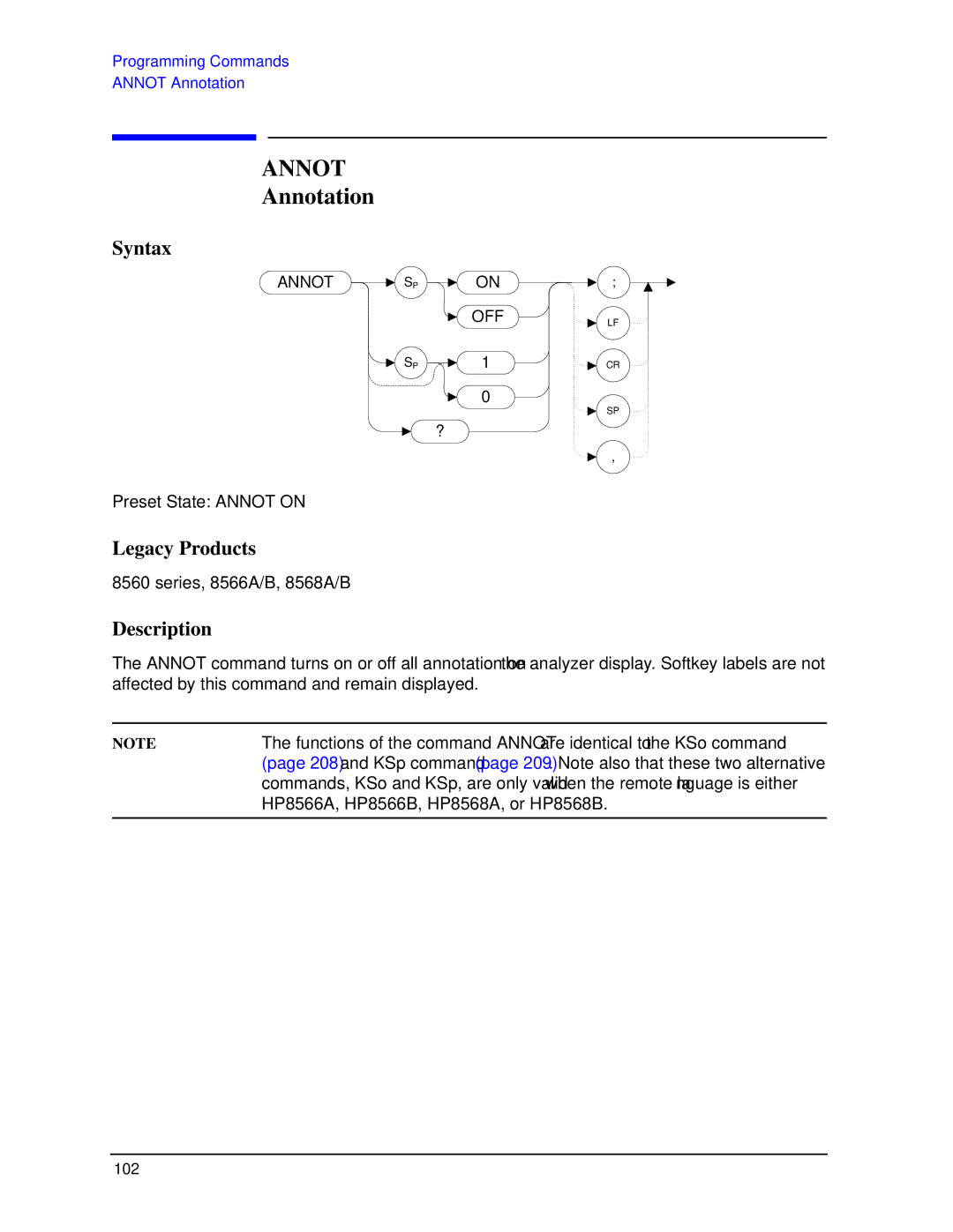 Agilent Technologies N9030a manual Annotation 