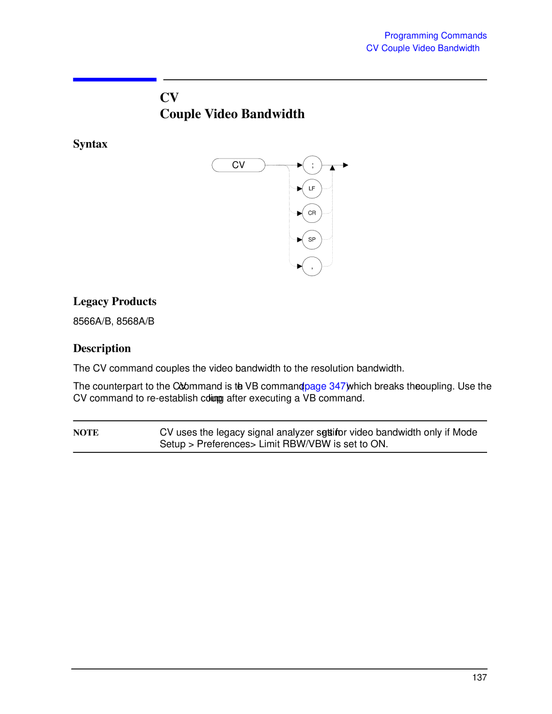 Agilent Technologies N9030a manual Couple Video Bandwidth 