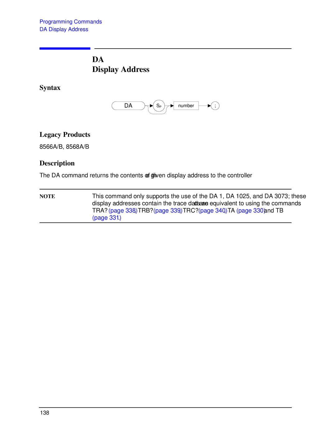 Agilent Technologies N9030a manual Display Address 