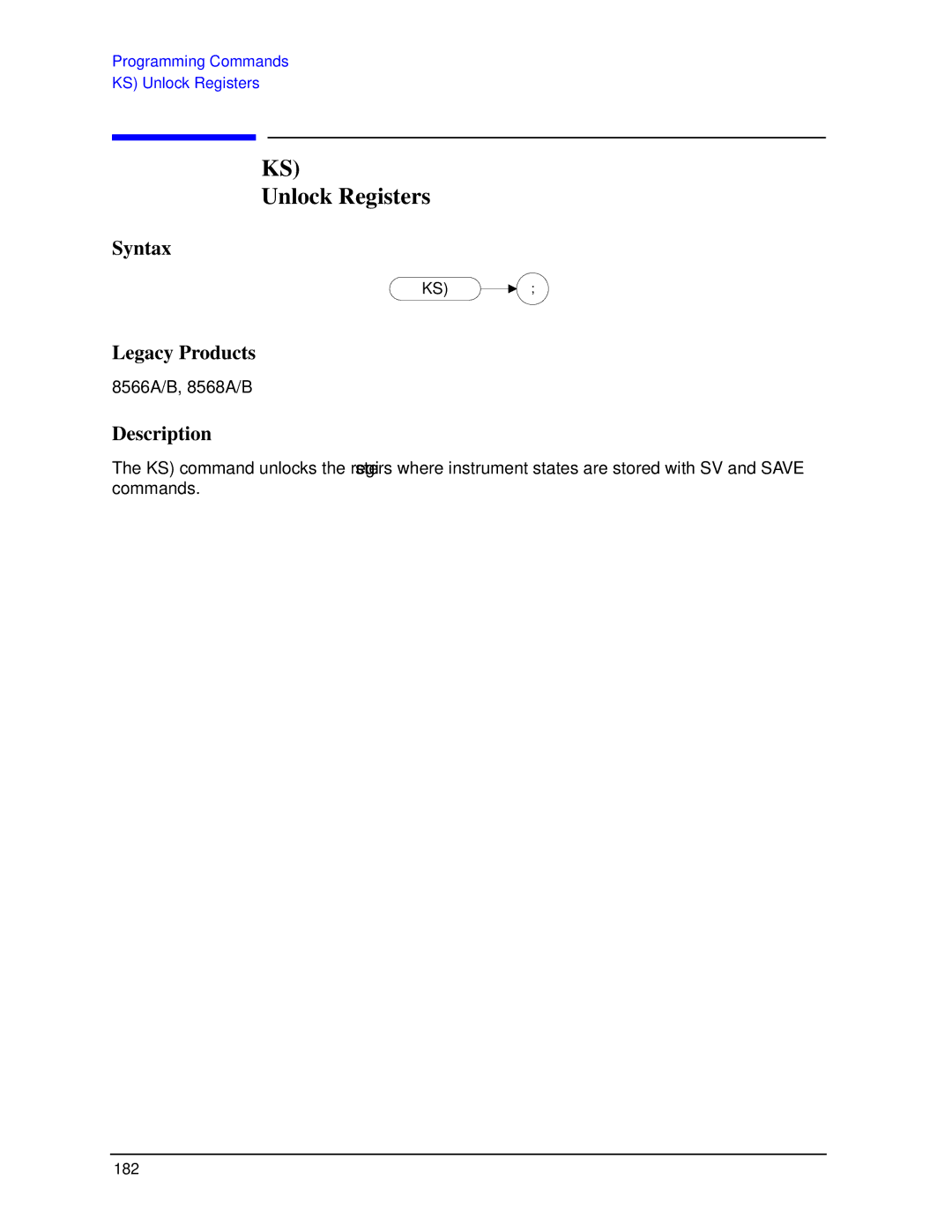 Agilent Technologies N9030a manual Unlock Registers 
