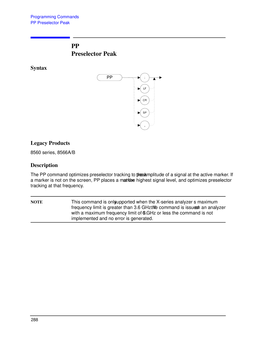 Agilent Technologies N9030a manual Preselector Peak 