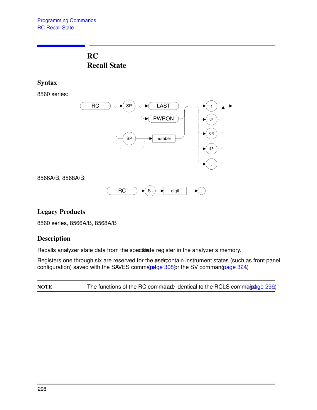 Agilent Technologies N9030a manual Recall State 