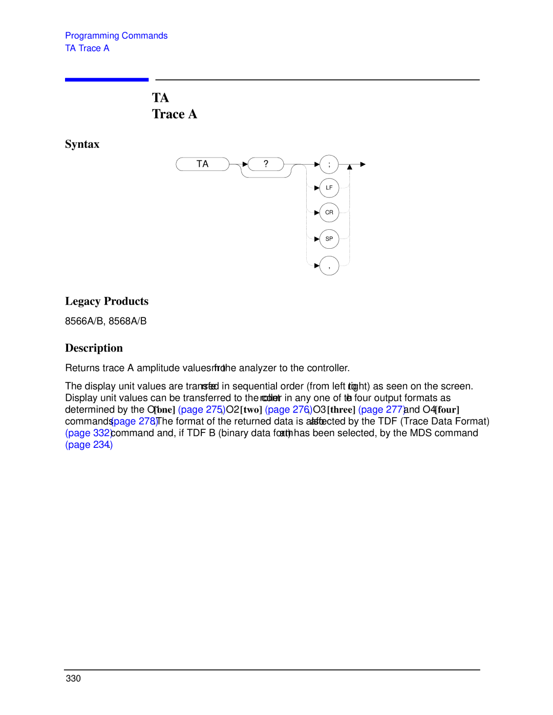 Agilent Technologies N9030a manual Trace a 