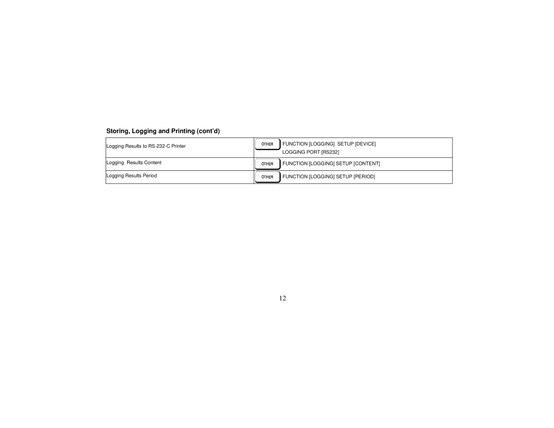 Agilent Technologies OmniBER 718 manual Storing, Logging and Printing cont’d 