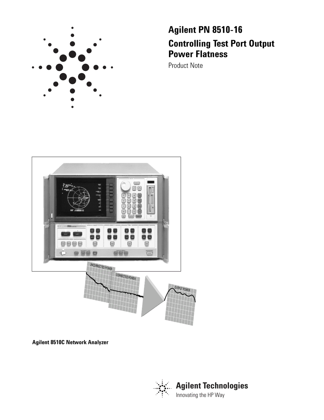 Agilent Technologies PN 8510-16 manual Agilent PN Controlling Test Port Output Power Flatness 