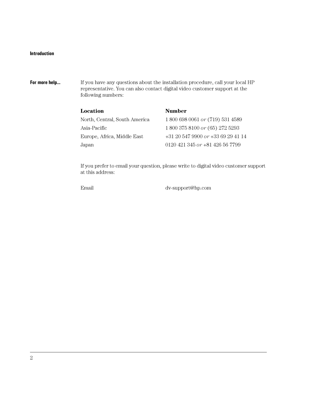 Agilent Technologies SMPTE 310M manual Location Number 