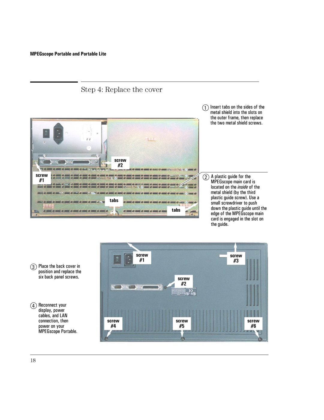 Agilent Technologies SMPTE 310M manual Plastic guide for, Guide 