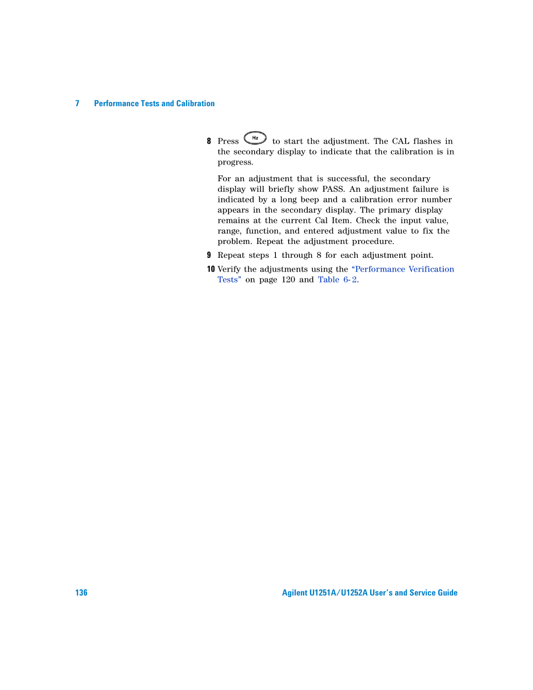 Agilent Technologies manual Agilent U1251A/U1252A User’s and Service Guide 