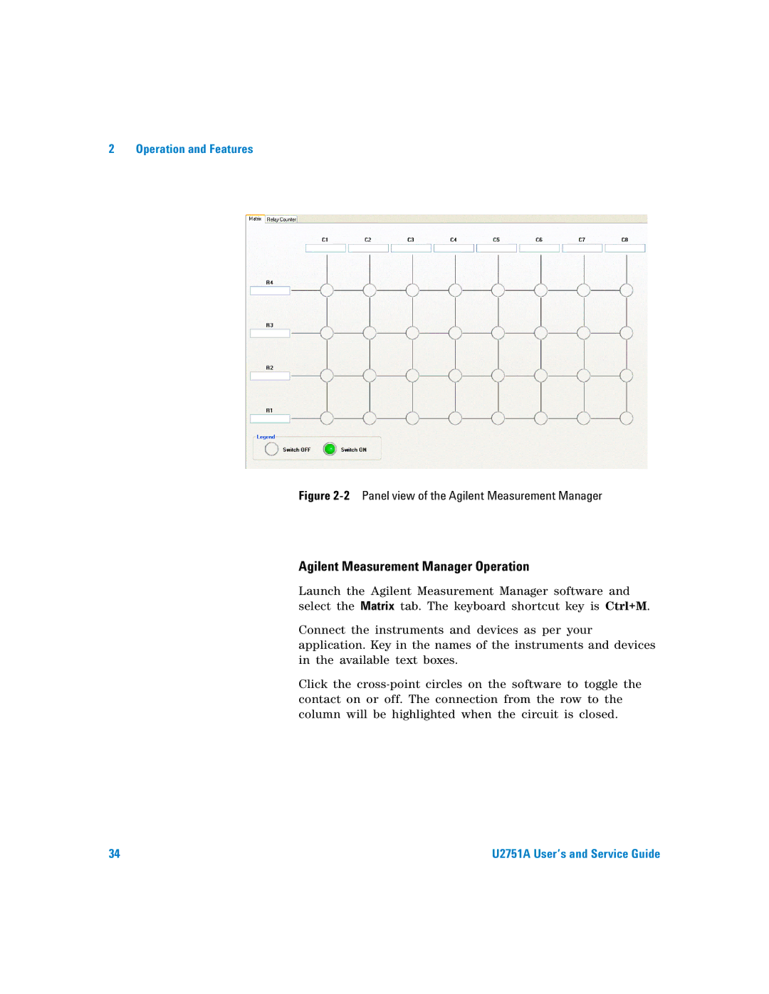 Agilent Technologies U2751A manual Agilent Measurement Manager Operation 