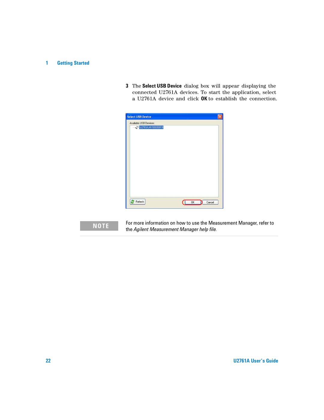 Agilent Technologies U2761A manual T E 