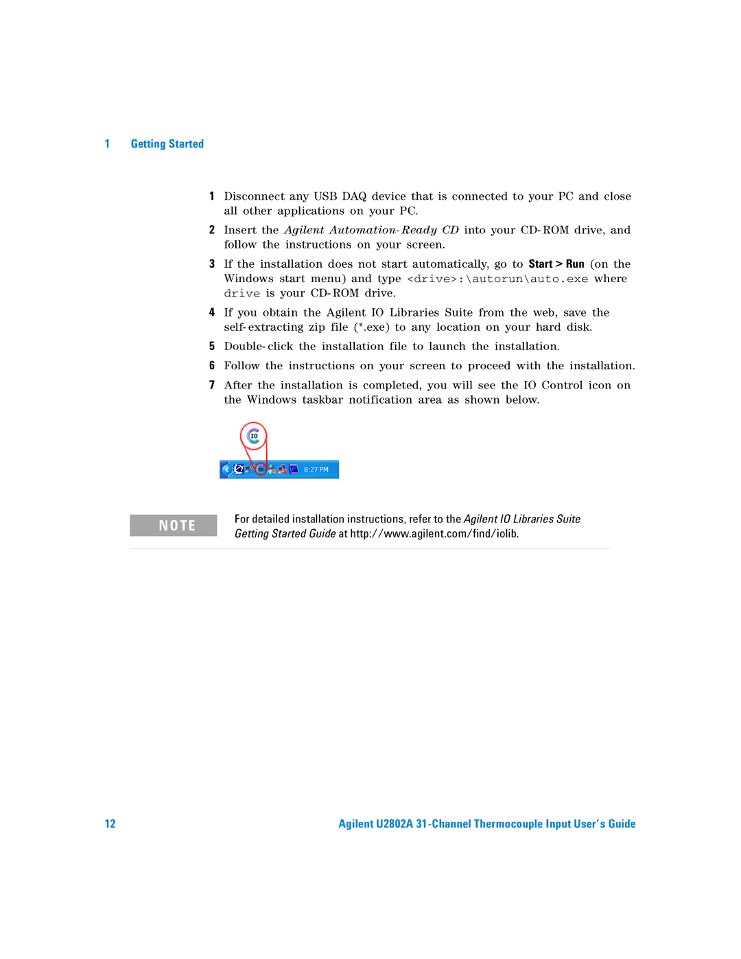 Agilent Technologies U2802A manual Getting Started 