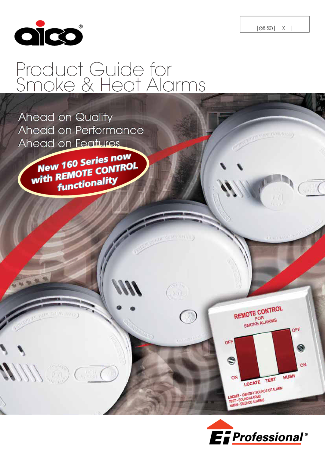 Aico 160 Series manual Product Guide for Smoke & Heat Alarms 