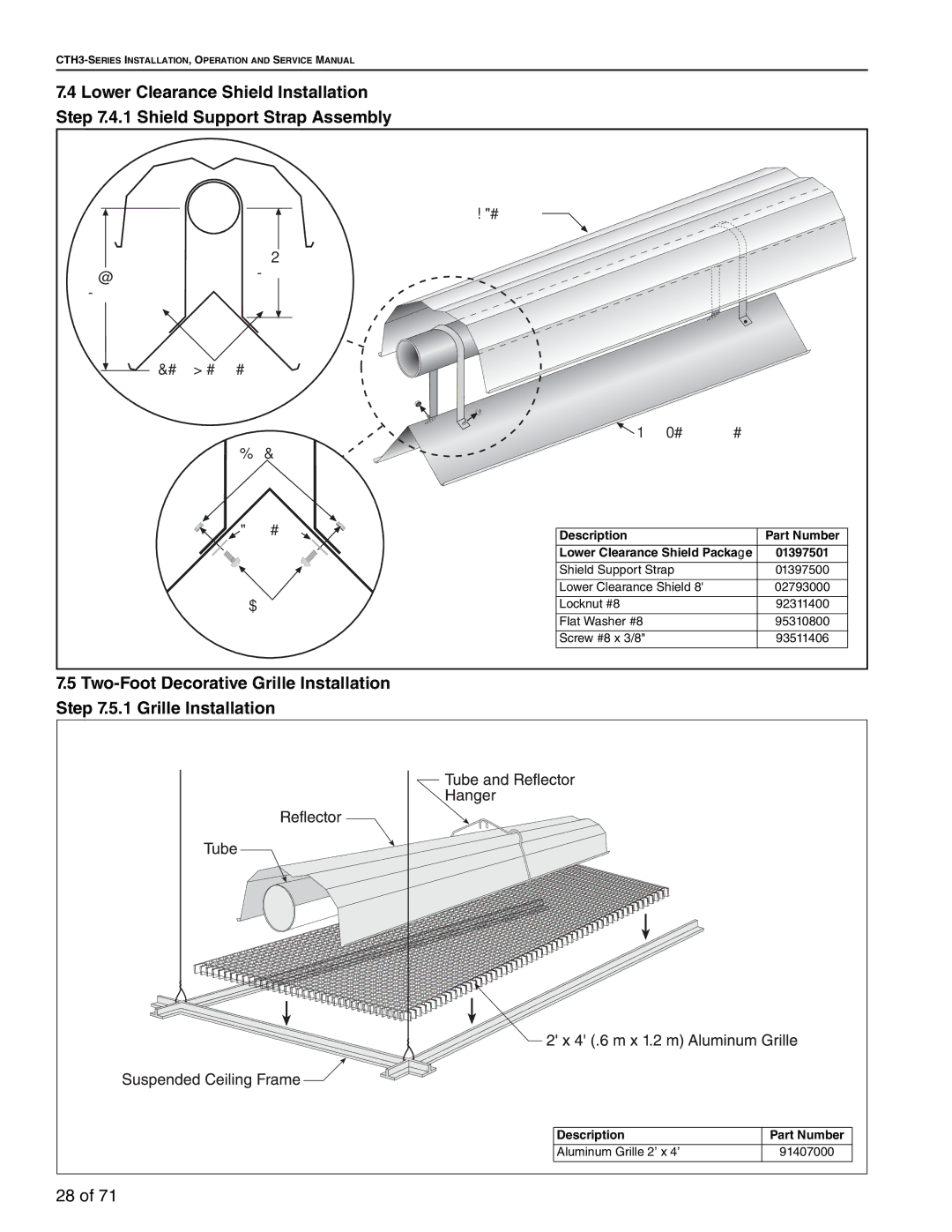 Aiko CTH3-200, CTH3-150, CTH3-80, CTH3-115 service manual Scr ews 