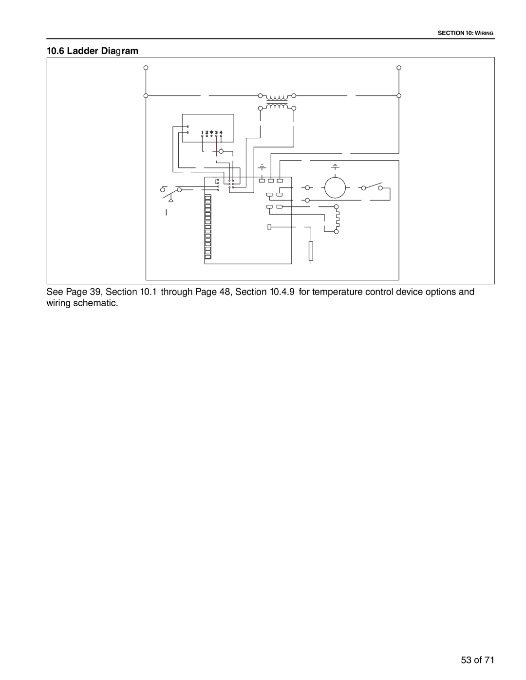 Aiko CTH3-115, CTH3-150, CTH3-80, CTH3-200 service manual Ladder Diagram 