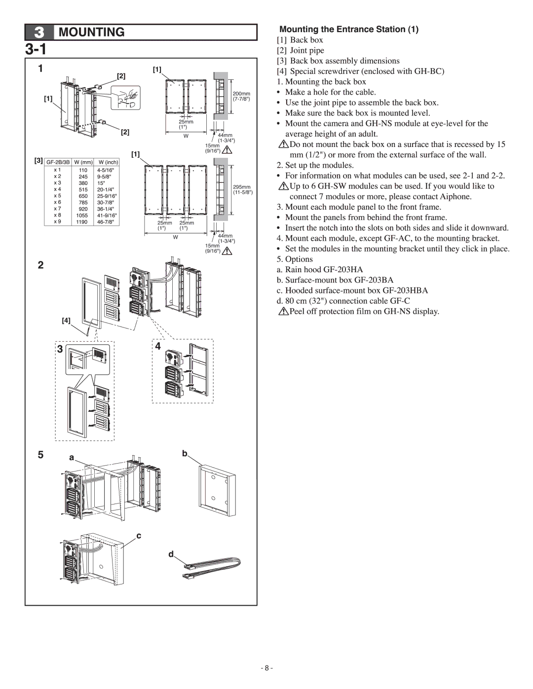 Aiphone 410 operation manual 