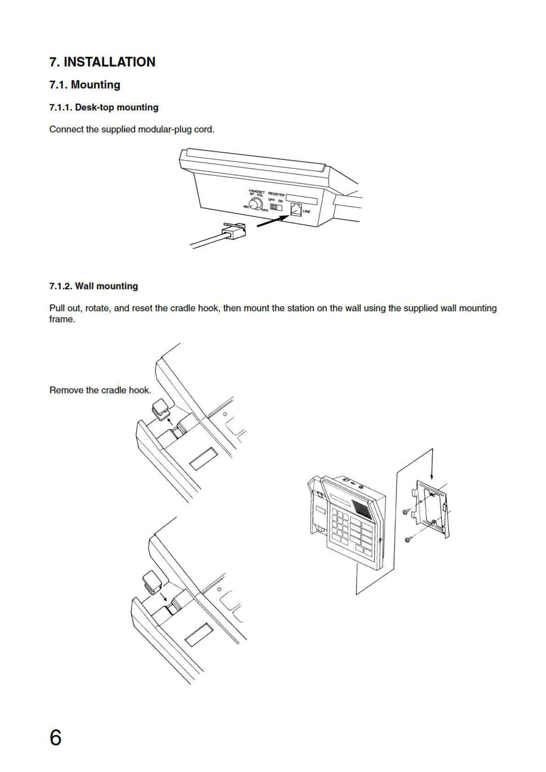 Aiphone AI-MS900 manual 