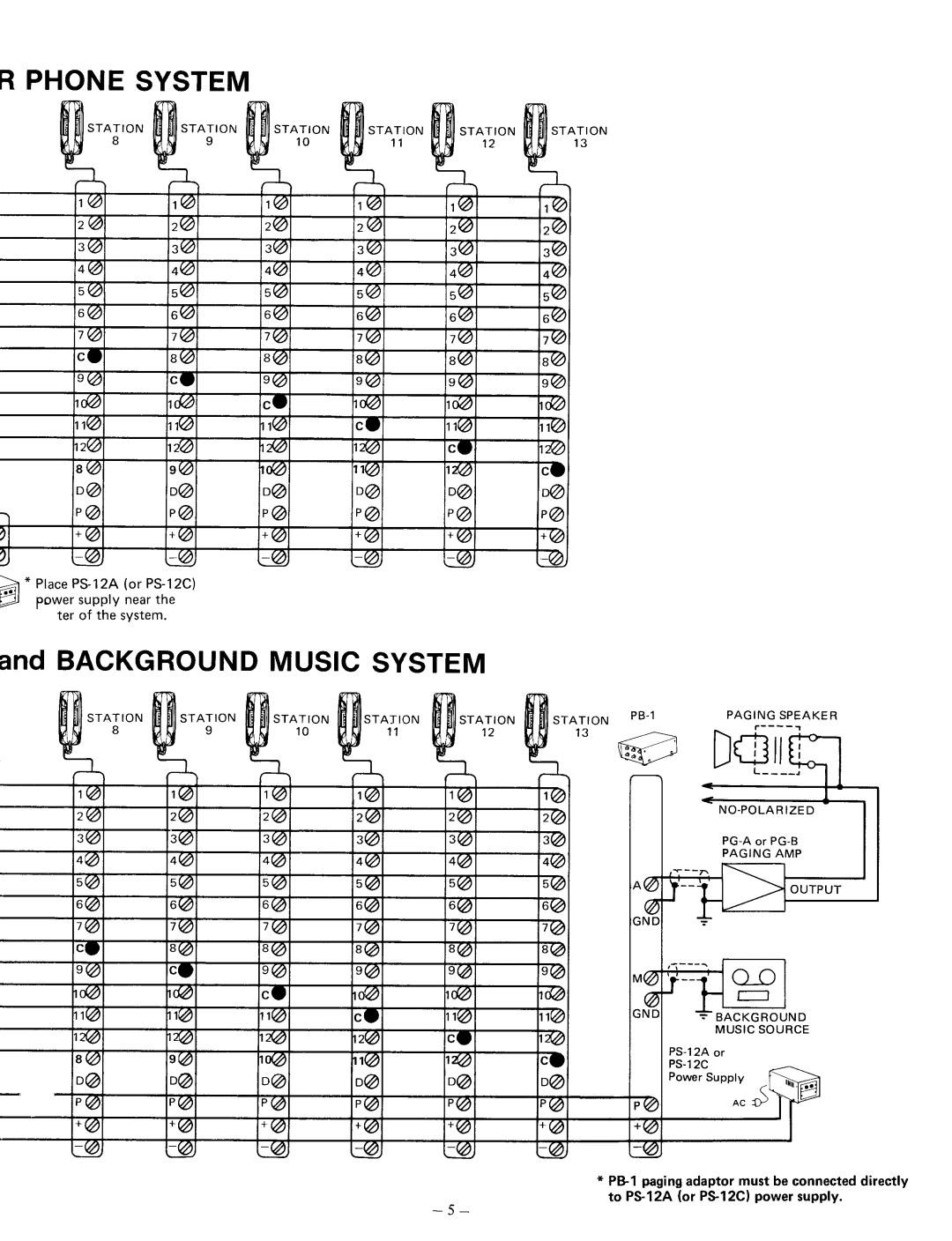 Aiphone TB-1F manual 