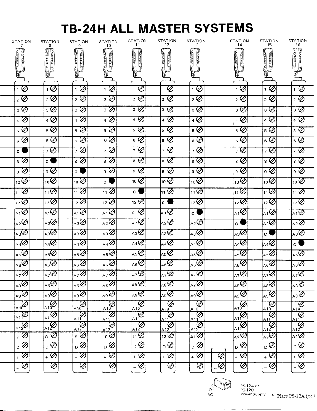 Aiphone TB-6H manual 