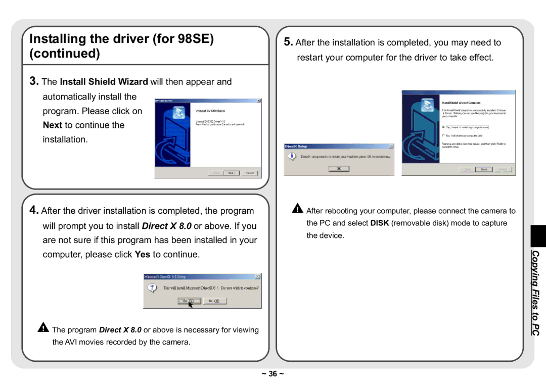 AIPTEK 3300 user manual Program. Please click on Next to continue the installation 