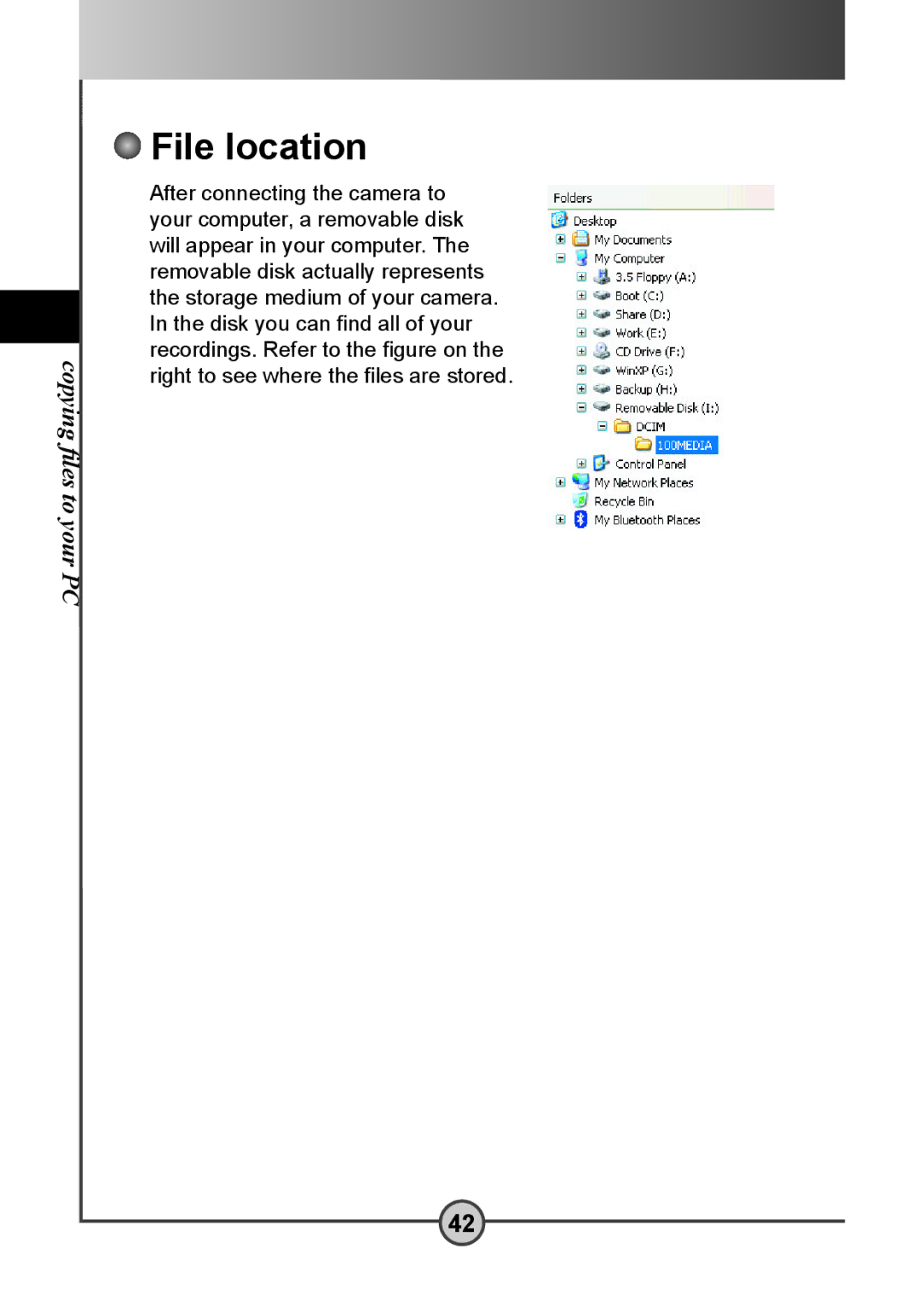 AIPTEK DV 5300 user manual File location 