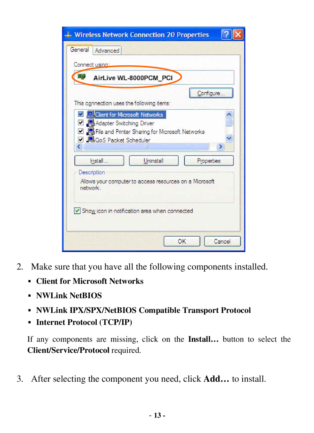 Air Health WL-8000 Series user manual 