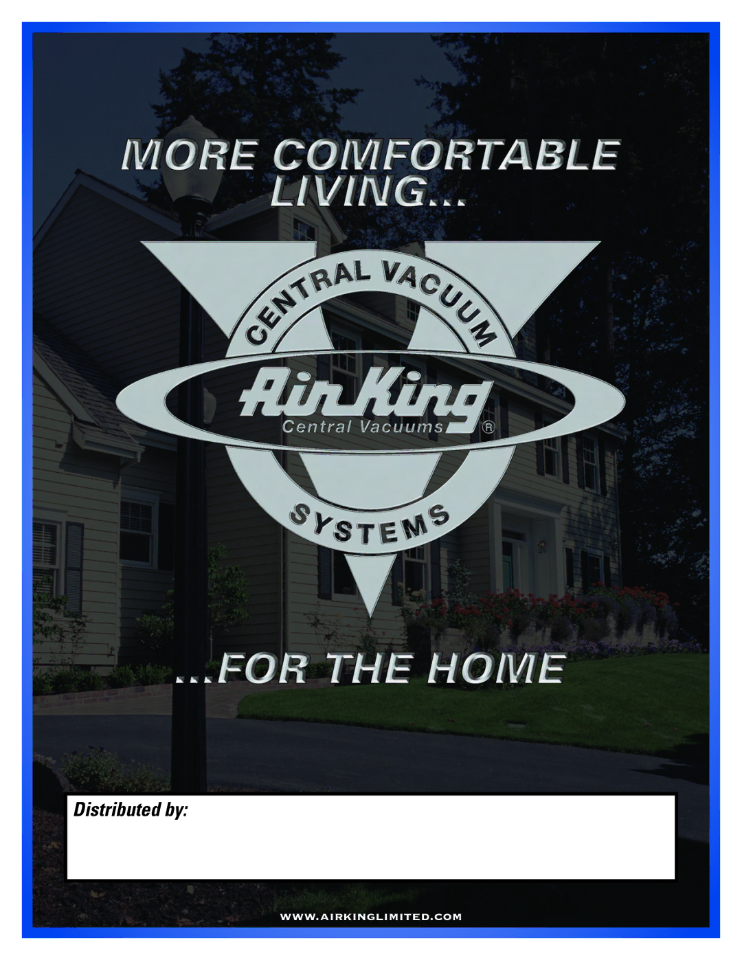 Air King CVEK3000, CVEK3500 manual Distributed by 