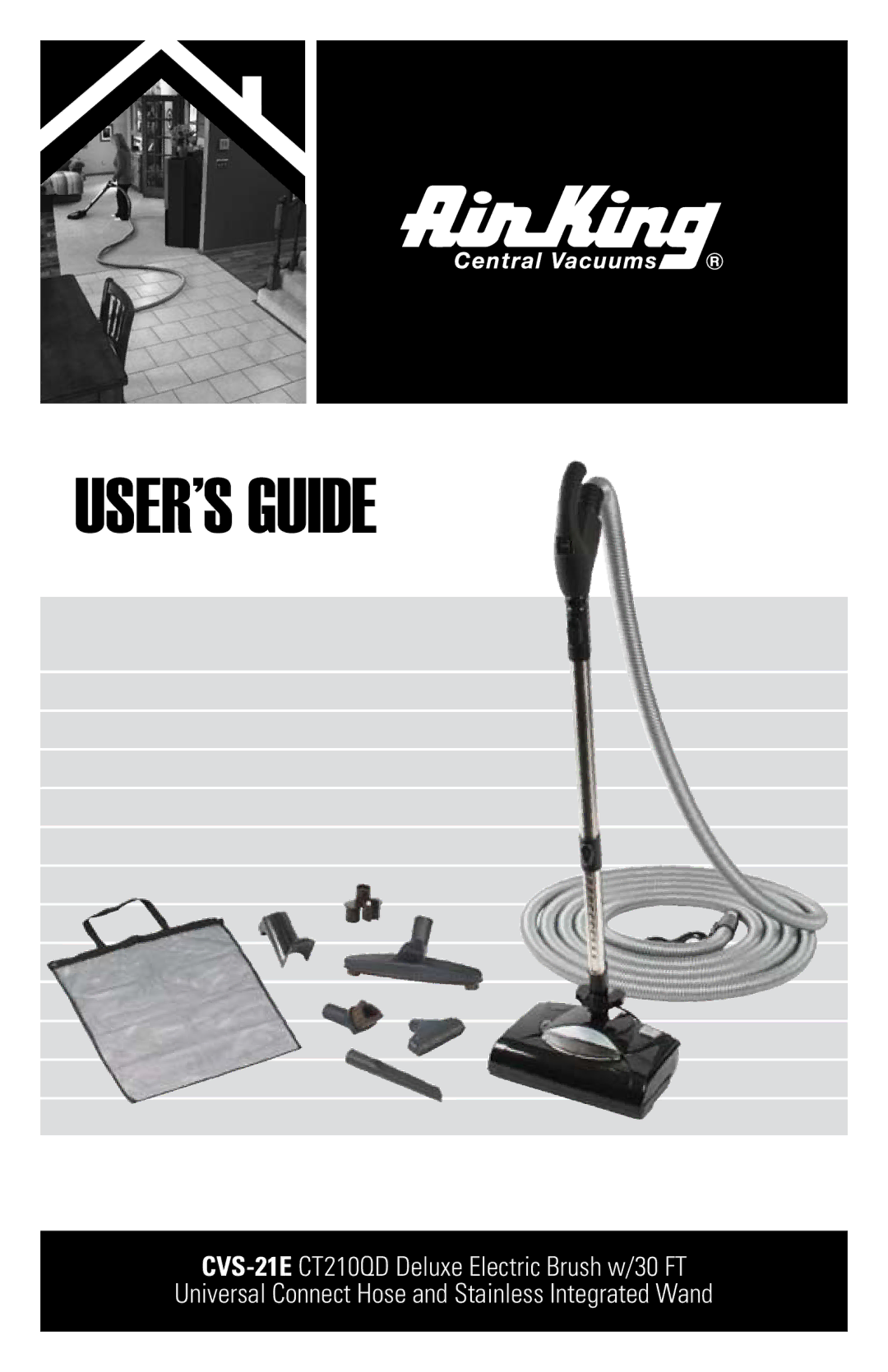 Air King CVS-21E manual User’s guide 