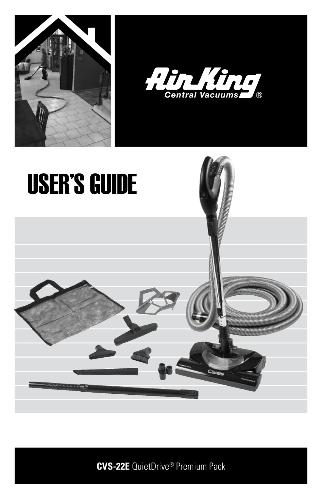 Air King CVS-22E manual User’s guide 