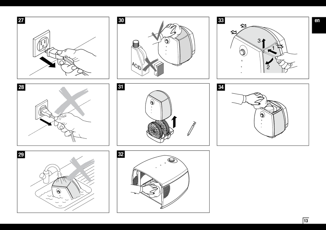 Air-O-Swiss AOS 2055 manual 