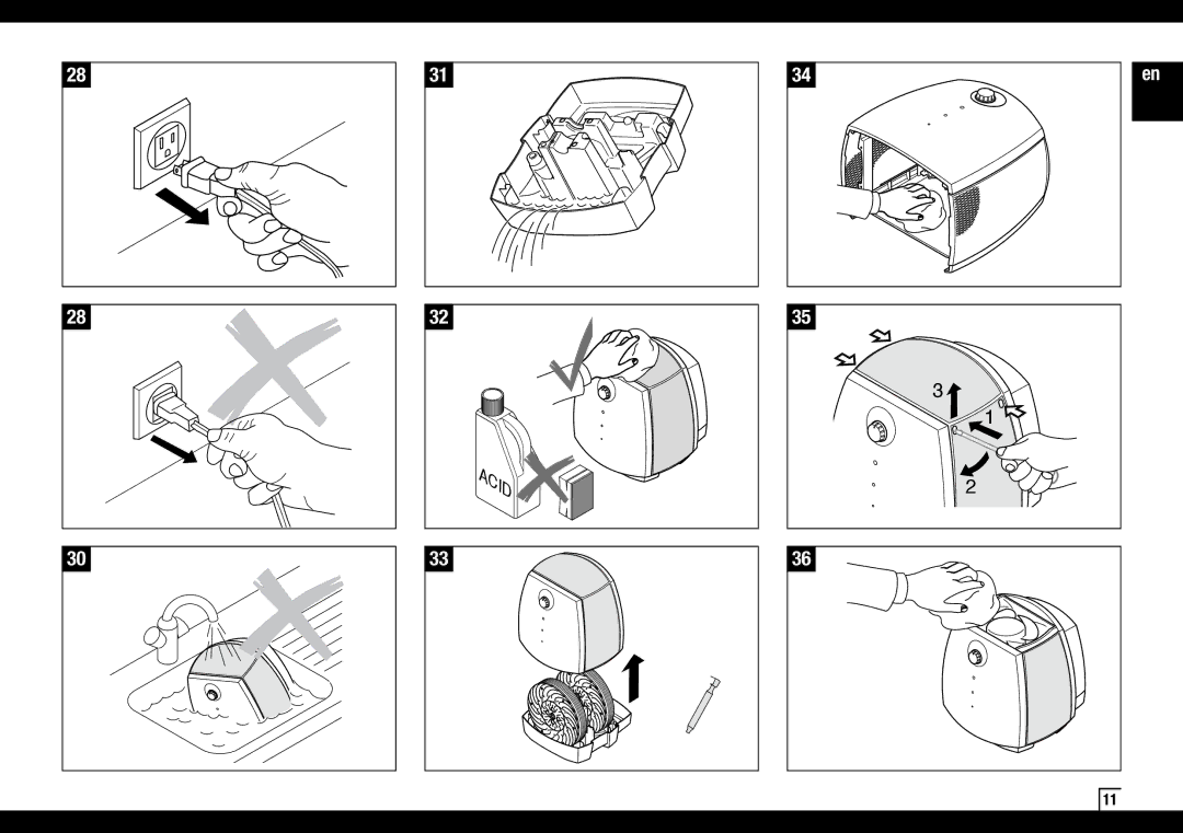 Air-O-Swiss AOS 2055D manual 