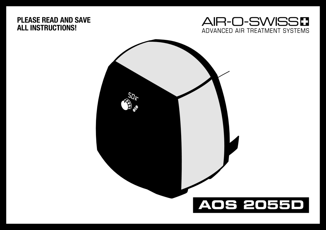 Air-O-Swiss AOS 2055D manual 