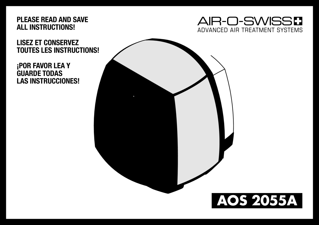 Air-O-Swiss AOS2055A manual 