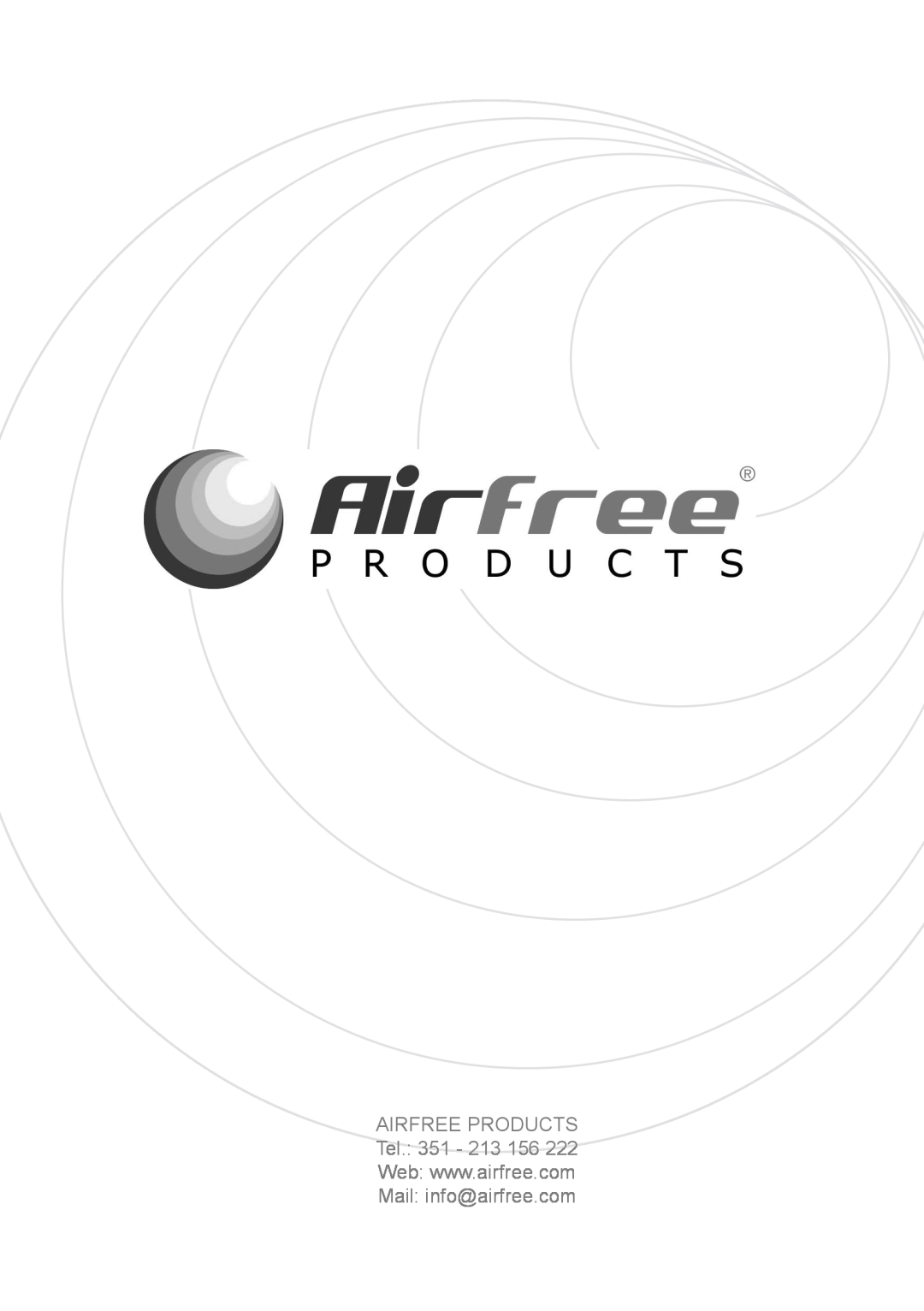Airfree Enviro 60 instruction manual 