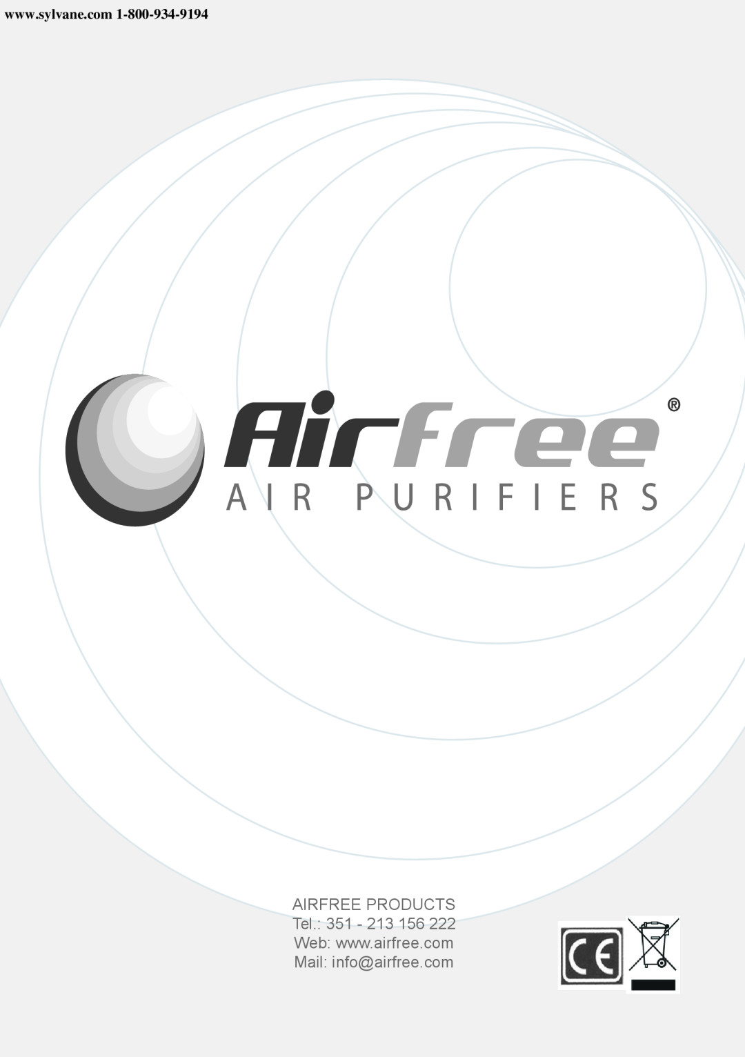 Airfree Onix 3000 instruction manual 