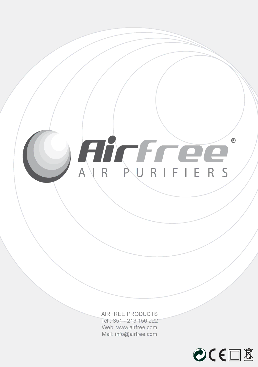 Airfree p1000 instruction manual 