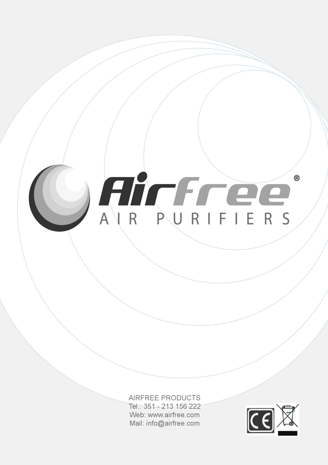 Airfree p1000 instruction manual 