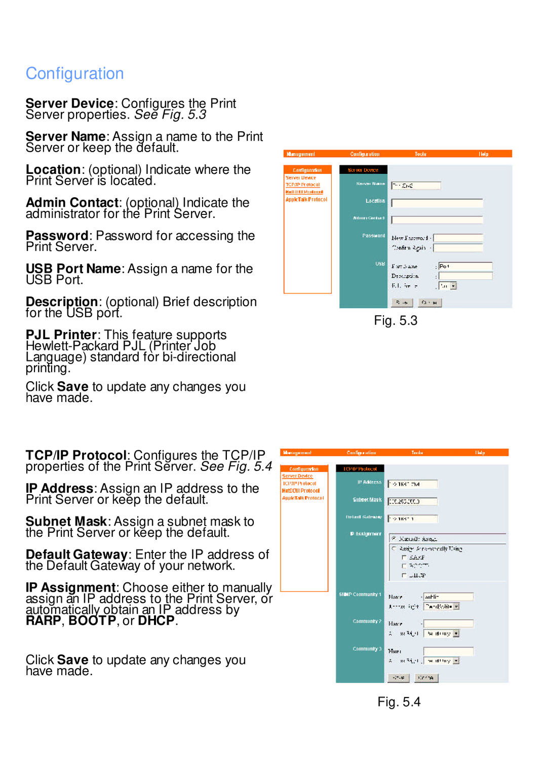 Airlink APSUSB1 manual Configuration 