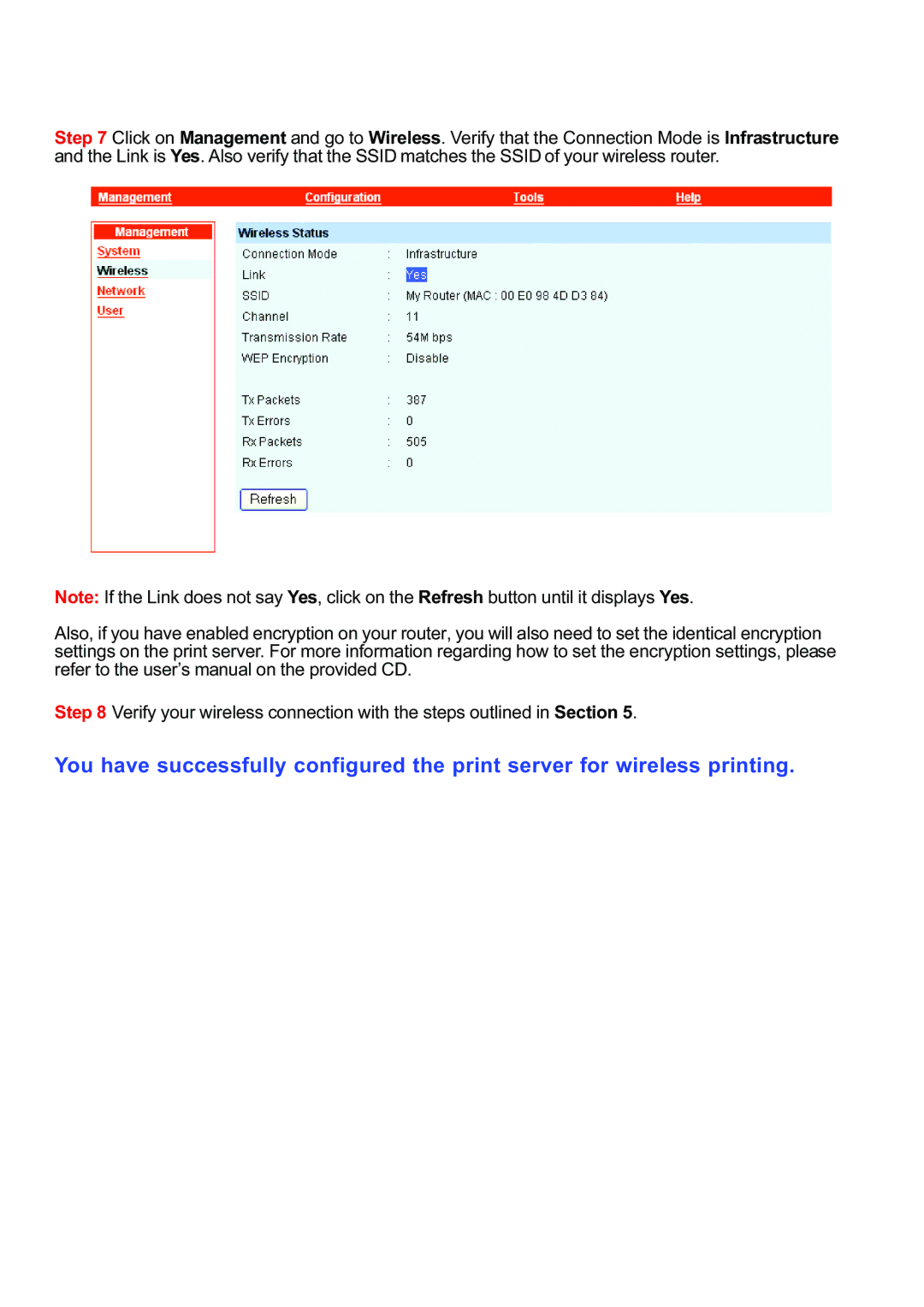 Airlink APSUSB201W manual 