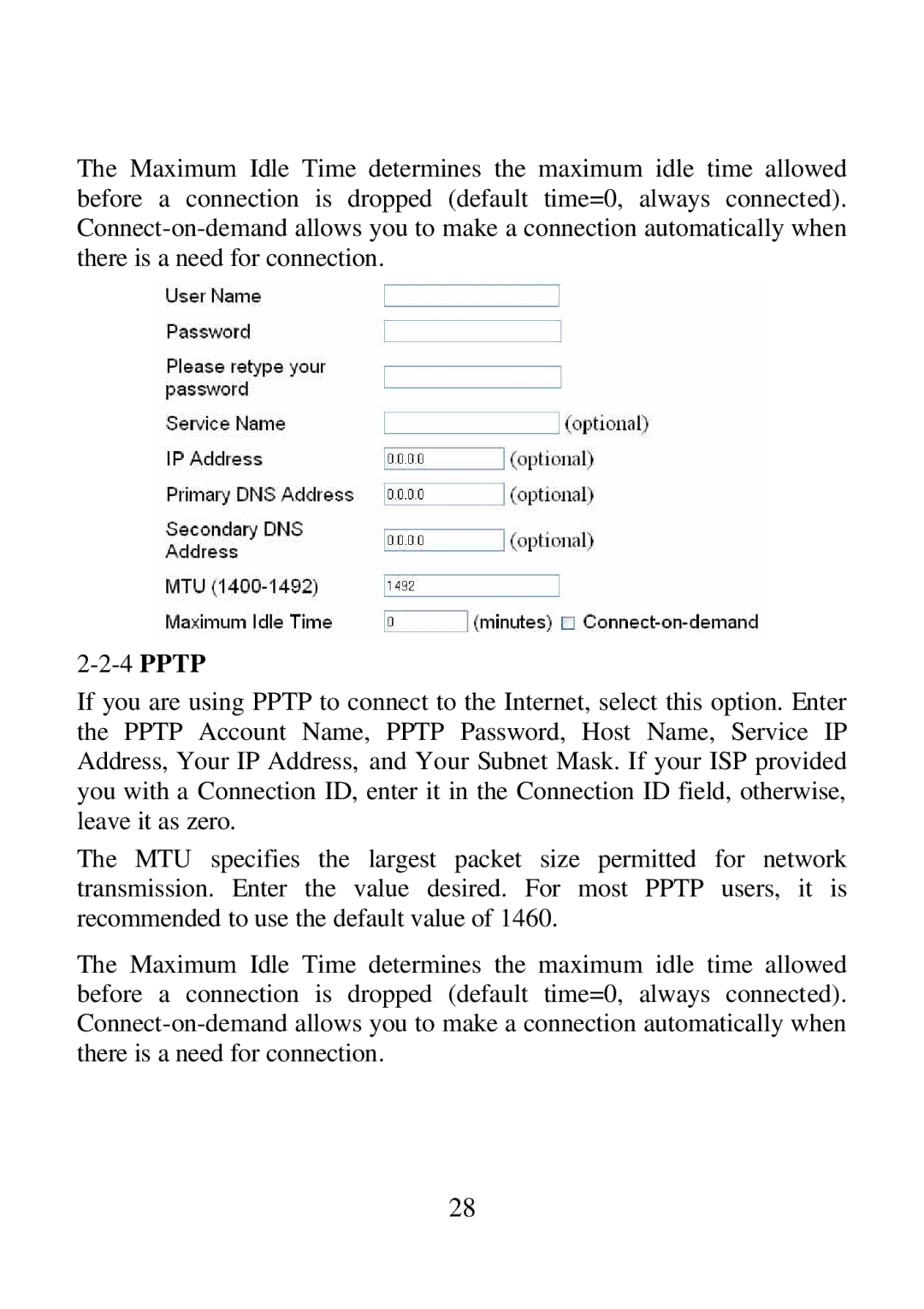 Airlink ARW027 user manual 