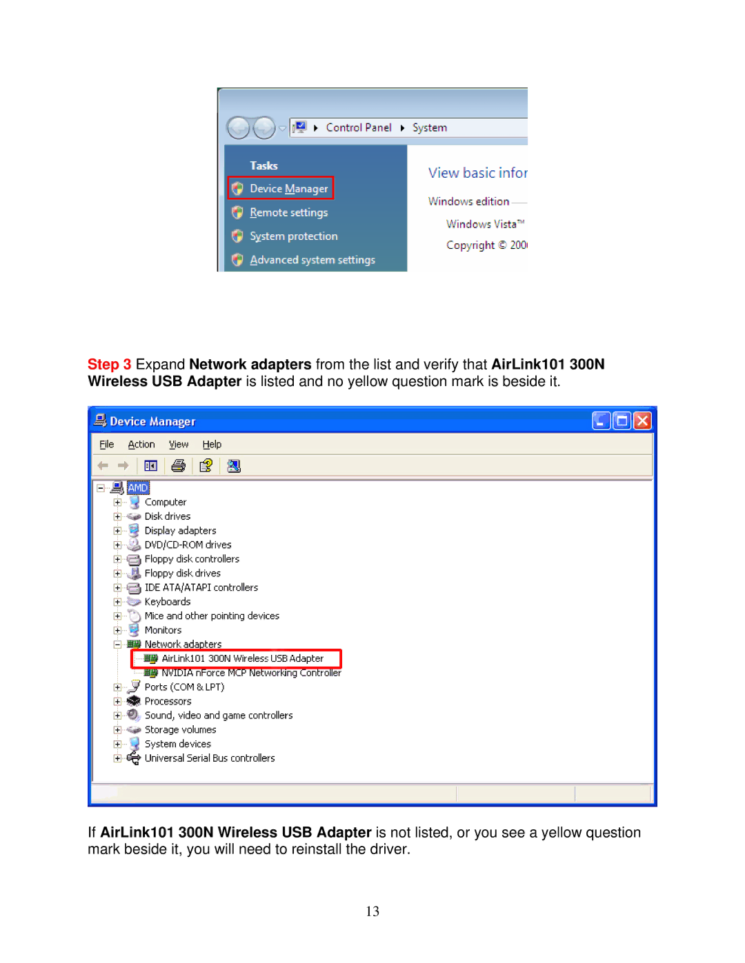 Airlink AWLL6080 user manual 