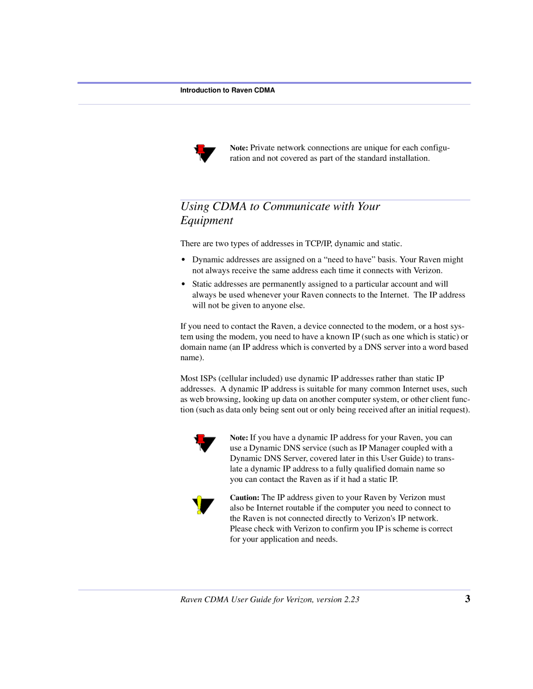 Airlink CDMA/1x manual Using Cdma to Communicate with Your Equipment 