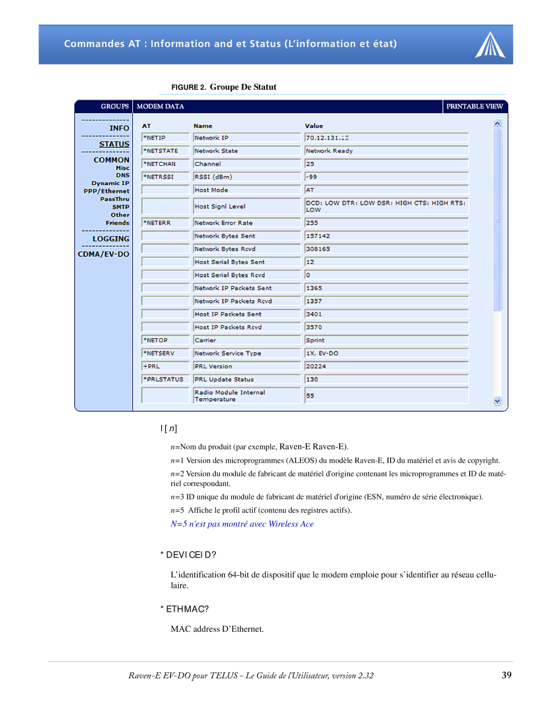 Airlink EV-DO manual Ethmac? 