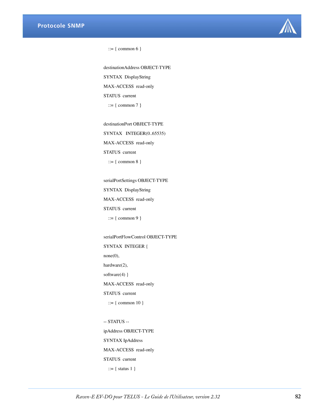 Airlink EV-DO manual Protocole Snmp 