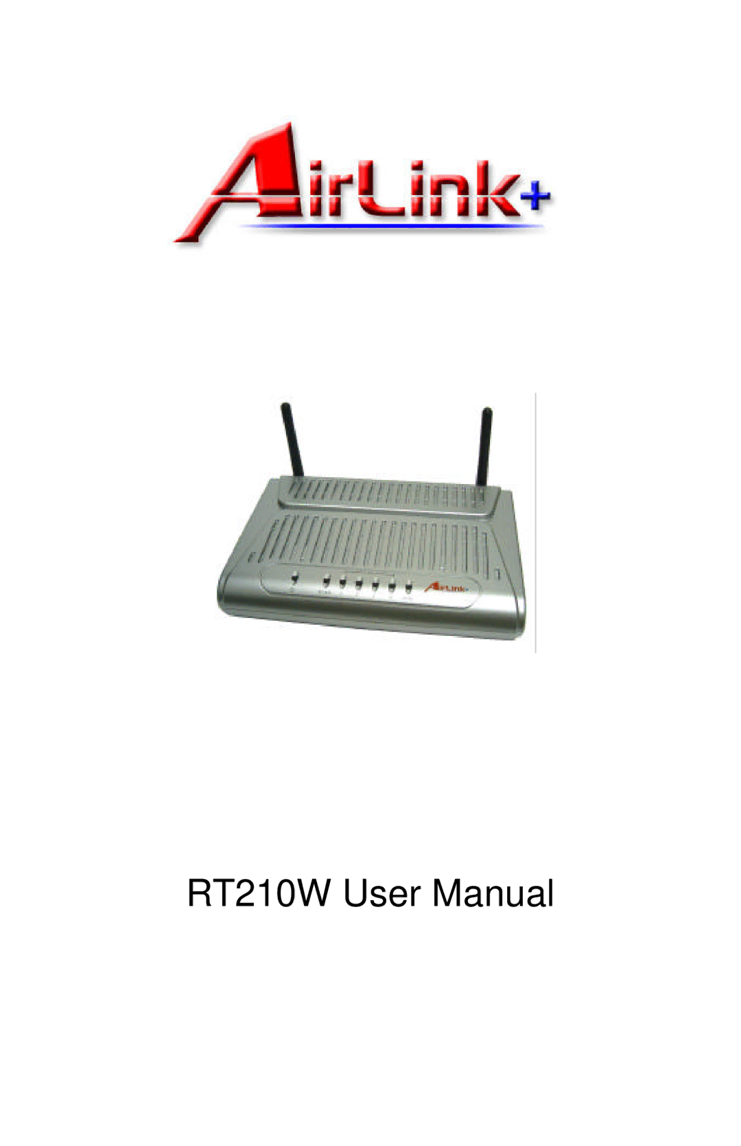 Airlink RT210W user manual 