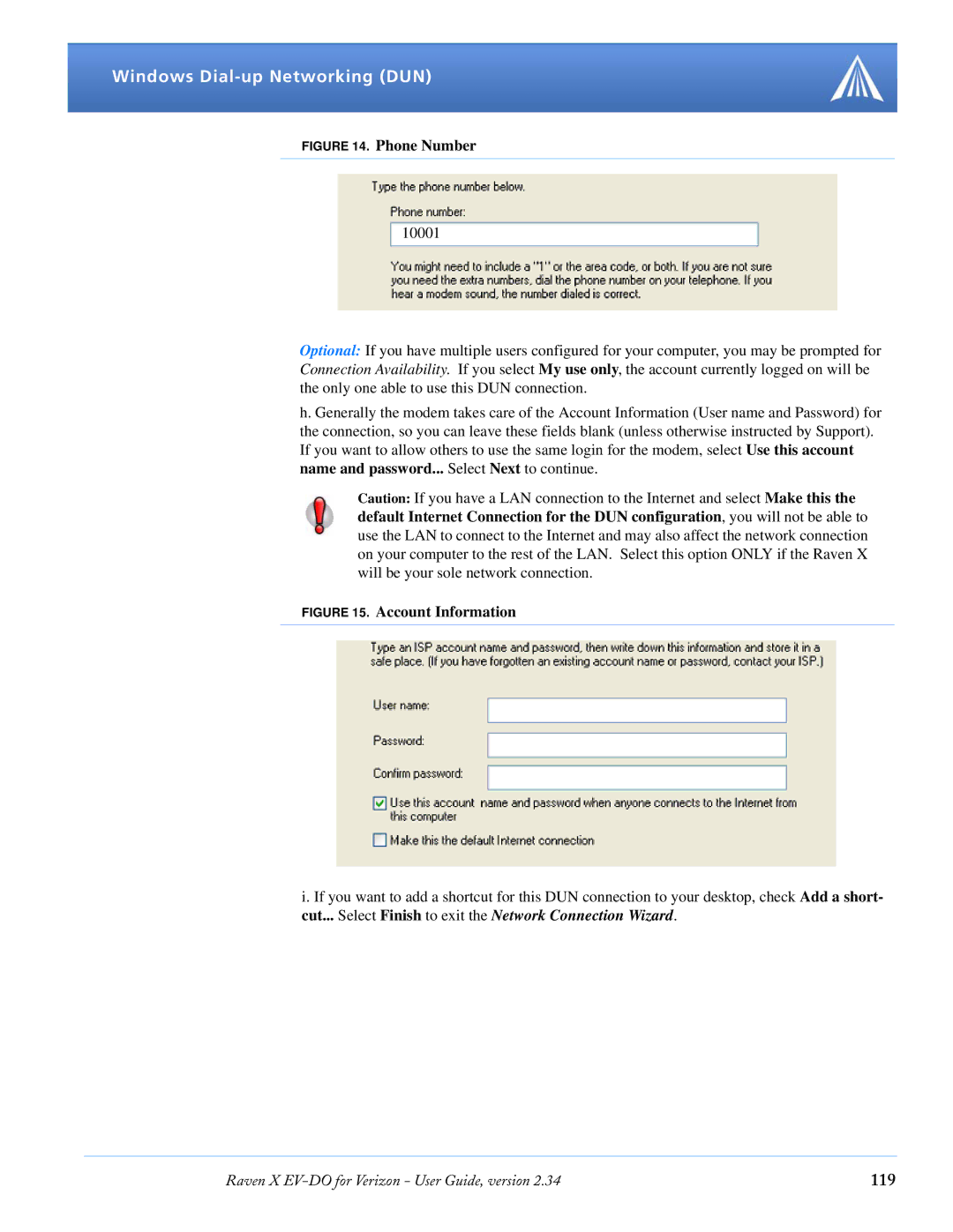 Airlink X EV-DO manual 119, Phone Number 