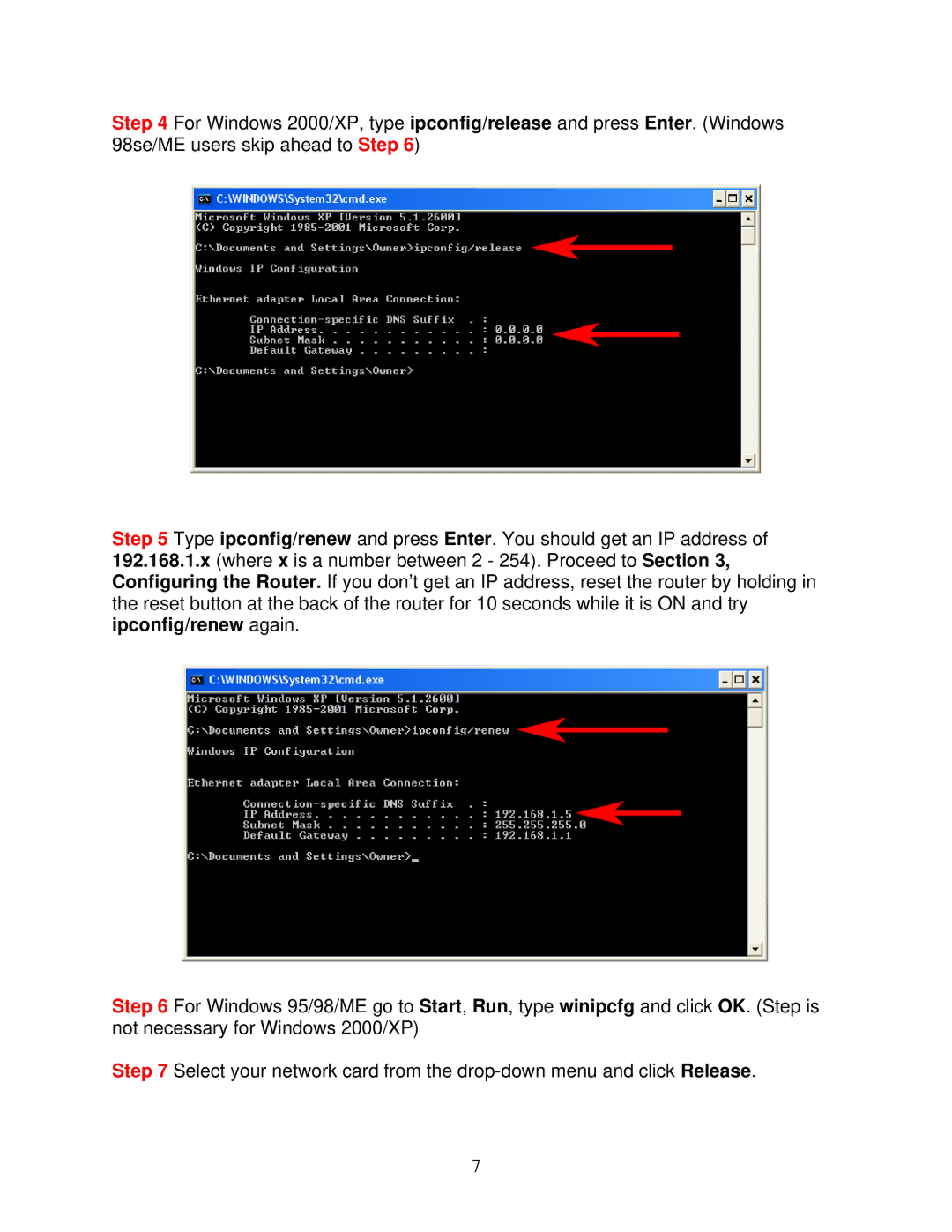 Airlink101 300N user manual 