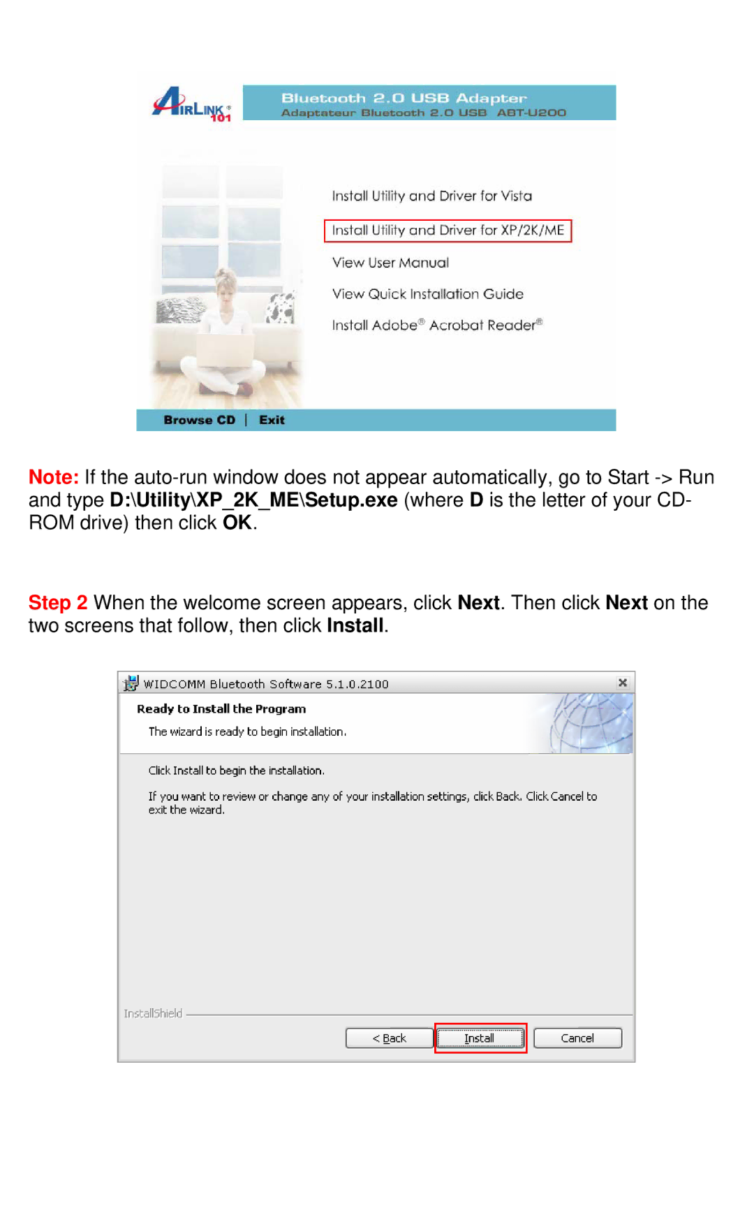 Airlink101 ABT-U200 user manual 